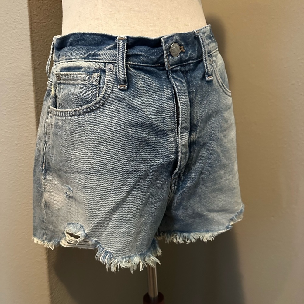 [Madewell] Momjean Denim Cutoff Shorts